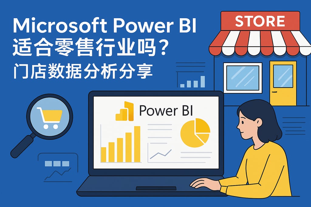 Microsoft Power BI适合零售行业吗？门店数据分析分享